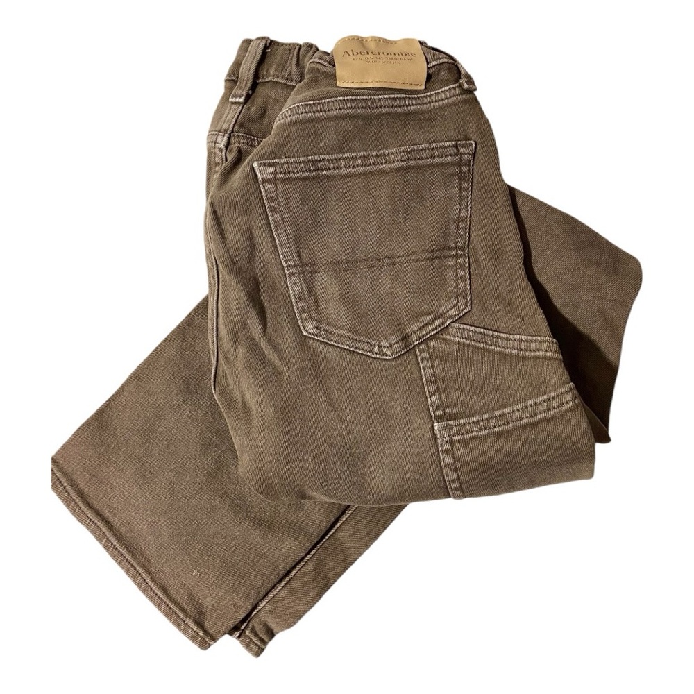 ABERCROMBIE Kids straight brown jeans